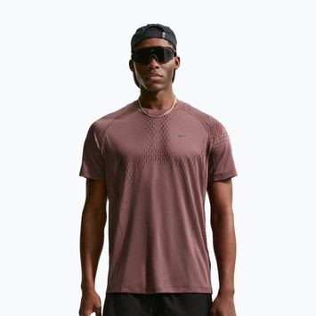 Koszulka do biegania męska Nike Stride Dri-Fit ADV tattoo/burgundy crush