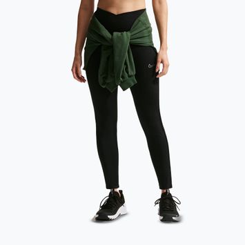 Legginsy damskie Nike One High-Waisted Seamless black