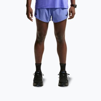 Spodenki do biegania męskie Nike AeroSwift Dri-Fit ADV 4" sapphire/black