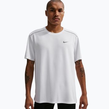 Koszulka do biegania męska Nike Miler Dri-Fit UV white