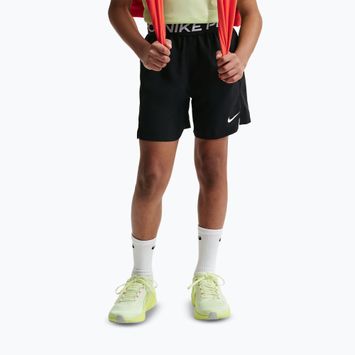 Spodenki dziecięce Nike Pro Dri-Fit black/white