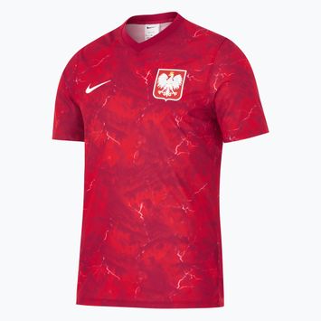 Koszulka reprezentacji Polski męska wyjazdowa Nike Dri-Fit 2026 noble red/sport red