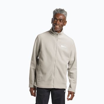Bluza polarowa męska Jack Wolfskin Winterstein Fz pale sand