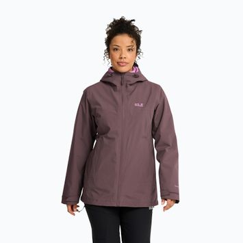 Kurtka 3w1 damska Jack Wolfskin Moonrise 2 3IN1 sheer plum