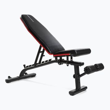 Ławka treningowa XTREXO B100 max. 300 kg czarna
