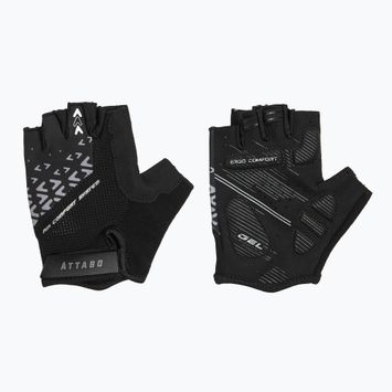 Rękawiczki rowerowe ATTABO Vito gel shock proof czarny