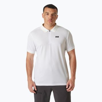 Koszulka polo męska Helly Hansen Hp 1/2 Zip Polo white