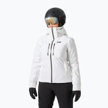 Kurtka narciarska damska Helly Hansen Alphelia Lifaloft white
