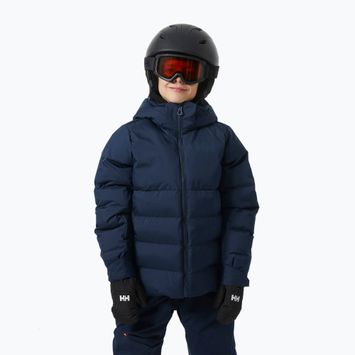 Kurtka narciarska dziecięca Helly Hansen Kvitfjell Race Puffy navy