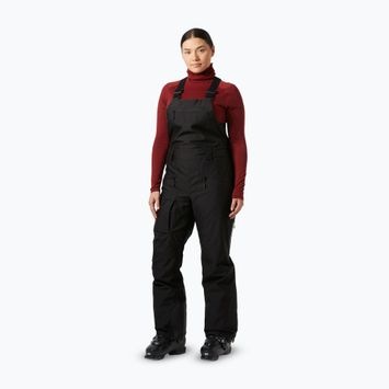 Spodnie narciarskie damskie Helly Hansen Powderqueen Bib 2.0 black