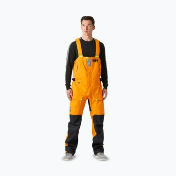 Spodnie żeglarskie męskie Helly Hansen Skagen Offshore Bib ignite orange