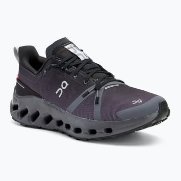 Buty do biegania damskie On Cloudsurfer Trail Waterproof black/eclipse