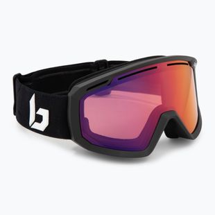 Gogle narciarskie Bollé Y7 OTG black matte/volt ruby