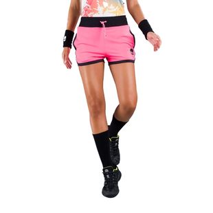 Spodenki tenisowe damskie HYDROGEN Tech fluo fuchsia
