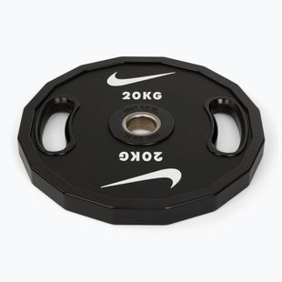 Obciążenie bumperowe Nike Strength Pro Urethane Plates 20 kg black/white