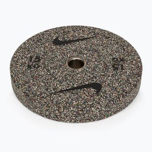 Obciążenie bumperowe Nike Strength Grind Bumper Plates 15 kg granite blur