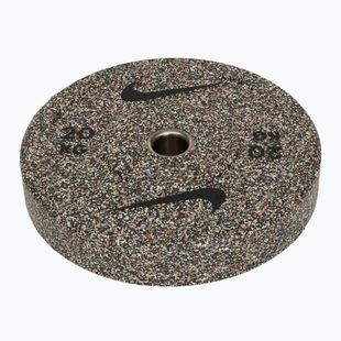 Obciążenie bumperowe Nike Strength Grind Bumper Plates 20 kg granite blur