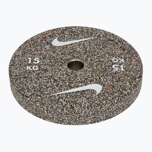 Obciążenie bumperowe Nike Strength Grind Bumper Plates 15 kg basalt