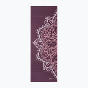 Mata do jogi Gaiam Foldable Cranberry Point burgundy
