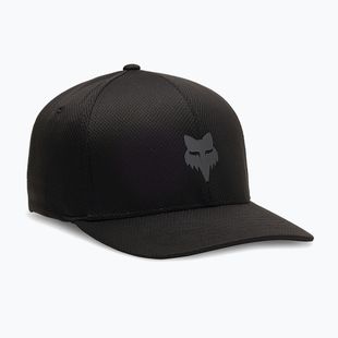 Czapka z daszkiem męska Fox Racing Fox Head Tech Flexfit black/charcoal