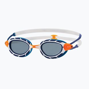 Okulary do pływania Zoggs Predator Polarized blue/ white/ polarized smoke