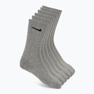 Skarpety Nike Everyday Cushioned 6 par carbon heather/black