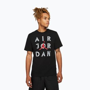 Koszulka męska  Jordan AJ5 Graphic black/white/gum red