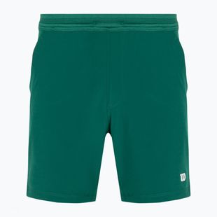 Spodenki tenisowe męskie Wilson Team 7" courtside green