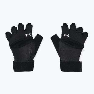Rękawiczki treningowe damskie Under Armour M'S Weightlifting black/black/silver