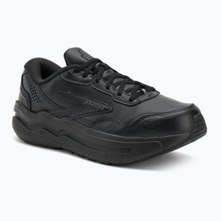 Buty męskie Brooks Ghost Max Leather black/black