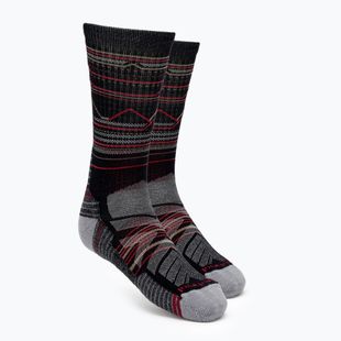 Skarpety Smartwool Hike Light Cushion Mountain Pattern Crew black