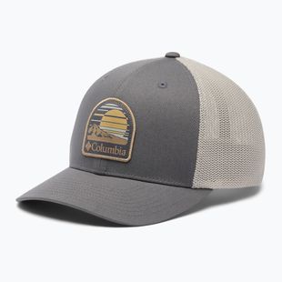 Czapka z daszkiem Columbia Mesh Ball city grey/dark