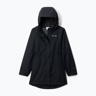 Kurtka przeciwdeszczowa dziecięca Columbia Hikebound Long black