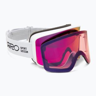 Gogle narciaskie Giro Method white stacked/vivid pink/vivid infrared