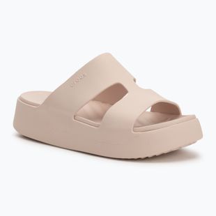 Klapki damskie Crocs Gateway Platform H-Strap quartz