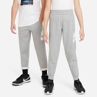 Spodnie dziecięce Nike Club Fleece dark grey heather/base grey/white