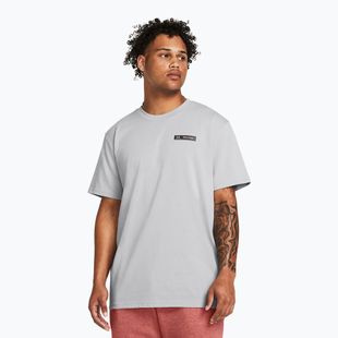 Koszulka męska Under Armour HW Armour Label mod gray medium heather/black