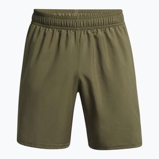 Spodenki treningowe męskie Under Armour Tech Woven Wordmark marine od green/black