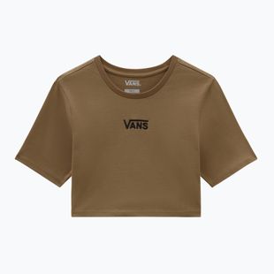Koszulka damska Vans Flying V Crew Crop Ii otter