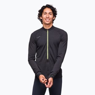 Longsleeve do biegania męska HOKA BaseZip LS black