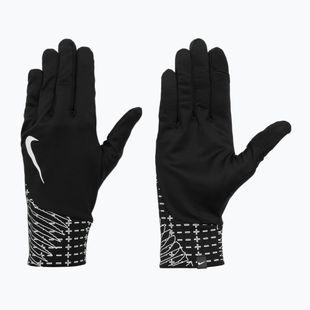 Rękawiczki do biegania męskie Nike Pacer Lightweight RG Reflective black/silver