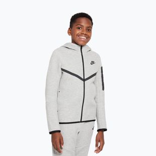 Bluza dziecięca Nike Sportswear Tech Fleece dark grey heather/black/black