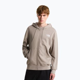 Bluza męska The North Face Simple Dome Light Regular Full Zip Hooded stone slab