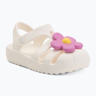 Sandały dziecięce Crocs Classic Flower chalk