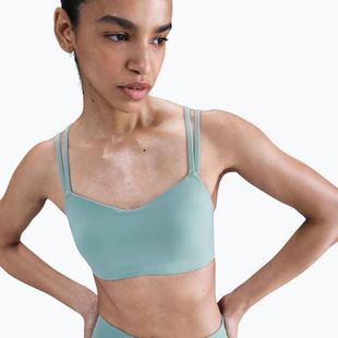 Biustonosz treningowy Nike Zenvy Strappy 017 cannon/white