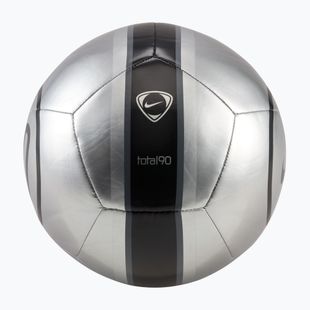 Piłka do piłki nożnej Nike Academy T90 Metallic '26 metallic silver/black/black rozmiar 4