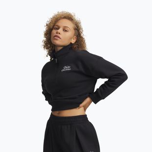 Bluza damska Under Armour Rival Fleece Script HZ black/white