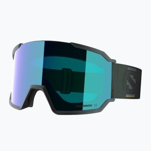 Gogle narciarskie Salomon S/View 3 green gables/ml mid blue