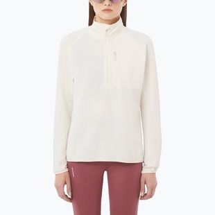 Bluza trekkingowa damska Salomon Essential Lightwarm Half Zip whisper white
