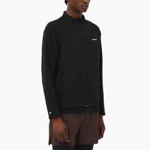 Bluza do biegania męska Salomon Mountain Flex Hybrid deep black